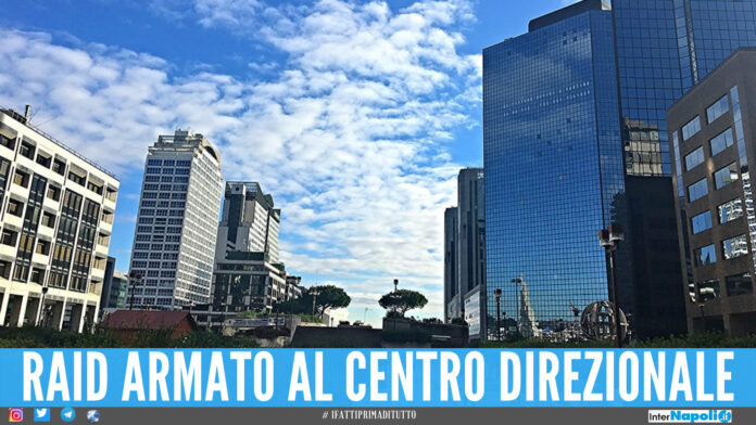 Spari al centro direzionale di Napoli