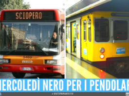 Sciopero dei mezzi a Napoli