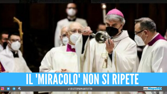 San Gennaro, il miracolo non si ripete