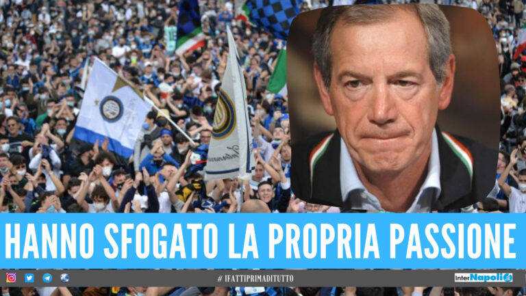 Assembramenti festa scudetto Inter, Bertolaso: «Lo avrei fatto anche io»