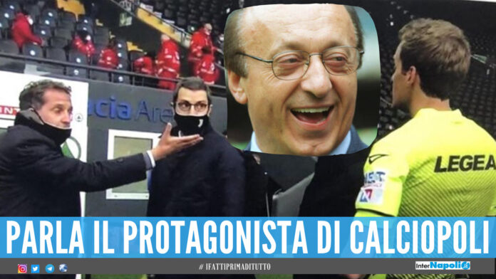 Udinese-Juventus Luciano Moggi episodi arbitrali