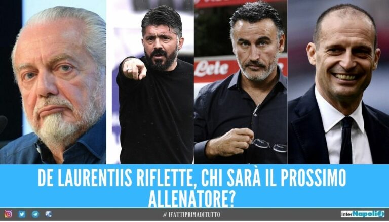 Nuovo allenatore del Napoli, dopo il Verona l’annuncio di De Laurentiis