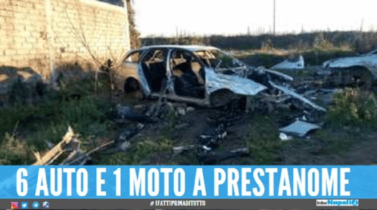 Blitz nel campo rom di Qualiano, sequestrati 7 veicoli e rimossi rifiuti pericolosi
