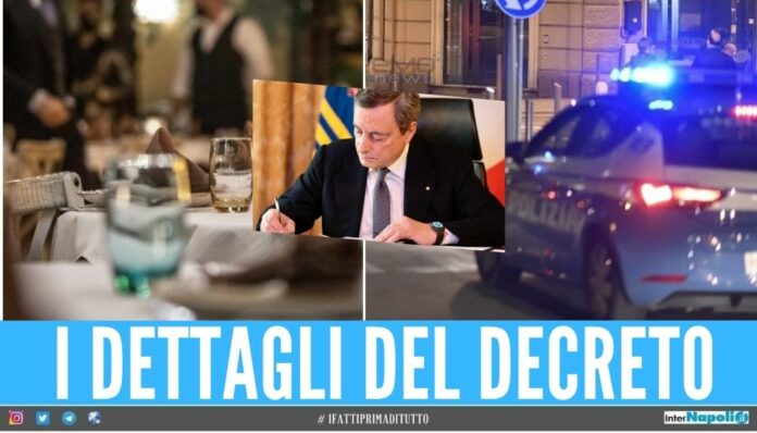 decreto governo coprifuoco riaperture