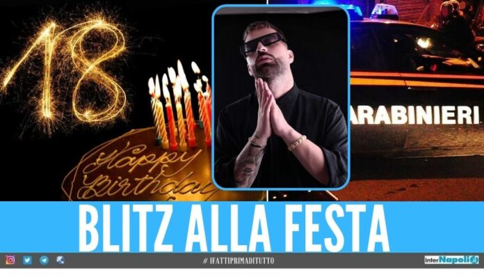 enzo barone cantante neomelodico ercolano festa interrotta