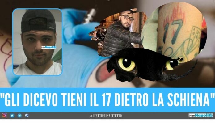 es 17 tatuaggio emanuele irollo significato clan Sibillo