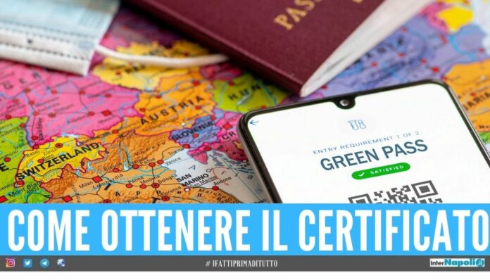 green pass certificato smartphone