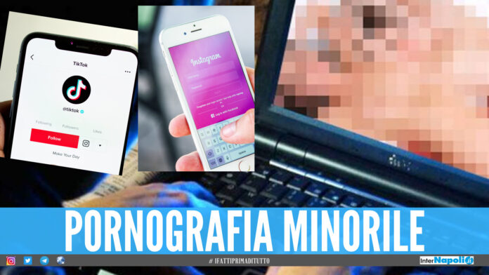 #ifattiprimaditutto Preso a Pozzuoli l'orco di Instagram, Fb e TikTok: si fingeva adolescente per farsi inviare foto di nudo dai ragazzini