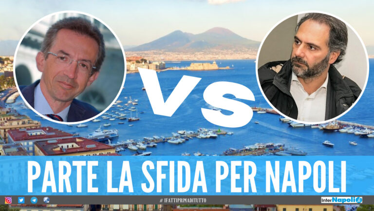 Elezione del nuovo sindaco di Napoli: ufficiali le candidature di Maresca e Manfredi