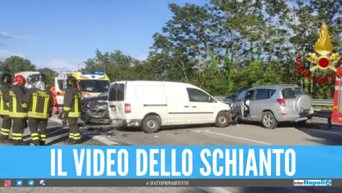Lo schianto a Macerata