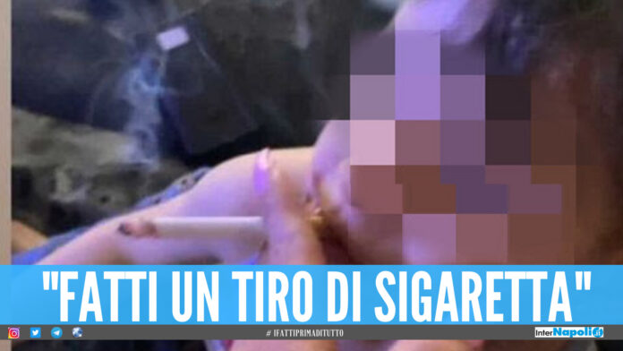 Afragola. Sigaretta in bocca ad un bimbo, indignazione e segnalazione ai servizi sociali
