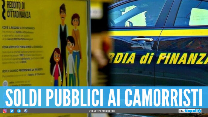 Reddito di cittadinanza camorristi
