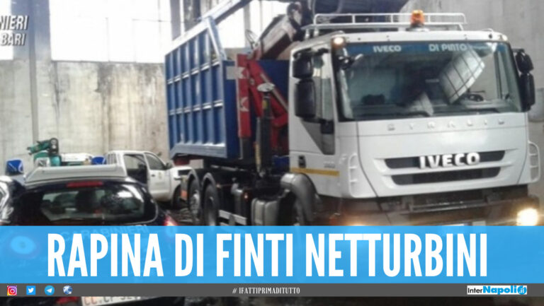 Napoli. Finti netturbini rapinano le persone che vanno a lavoro, scatta il blitz