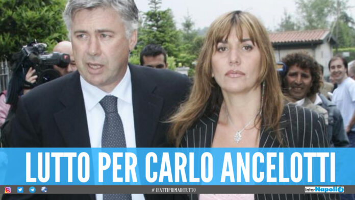 Luisa Gibellini e Carlo Ancelotti