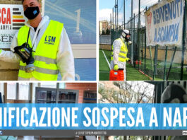 Sanificazione sospesa a Napoli