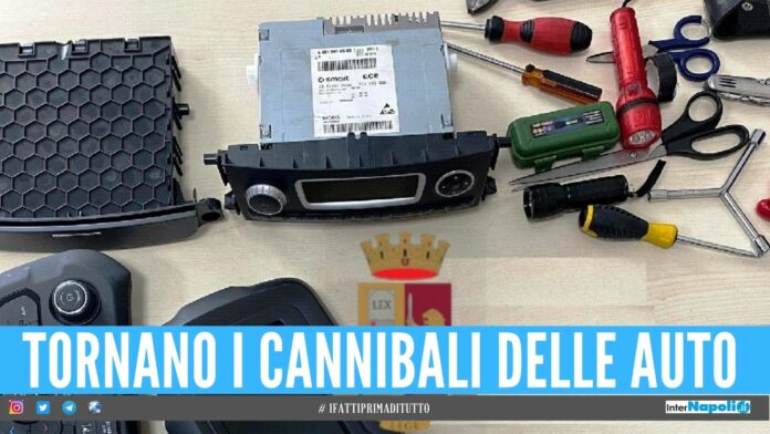 ladri stereo napoli