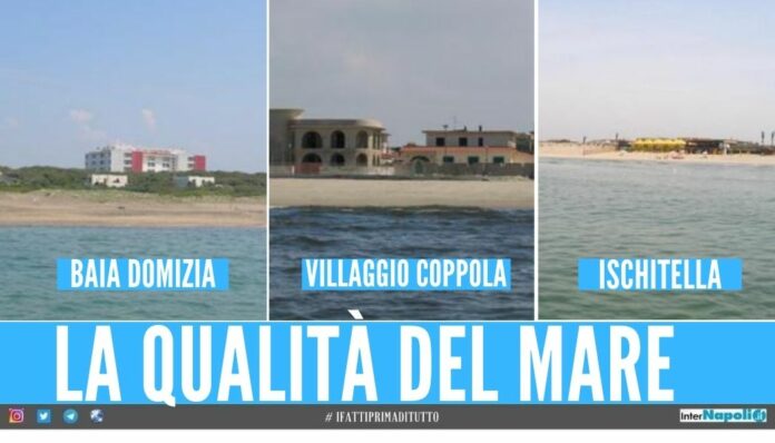 mare ischitella baia domizia villaggio coppola spiagge arpac