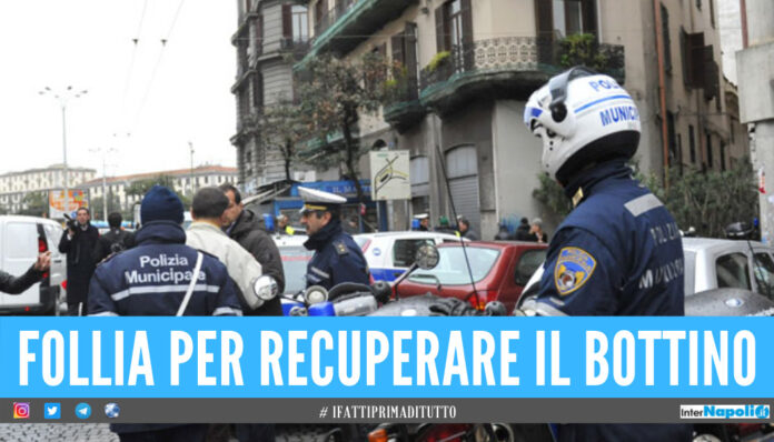 Follia per recuperare il bottino