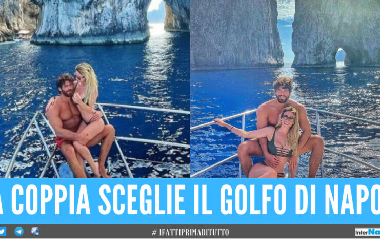 Diletta Leotta e Can Yaman scelgono Capri per rilassarsi in barca