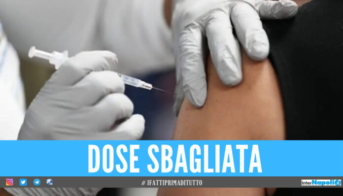 Dose di vaccino sbagliata