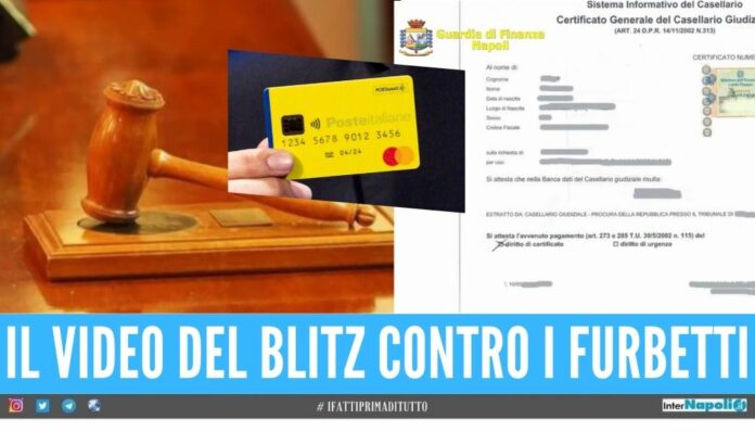 reddito di cittadinanza illegale napoli fratta detenuto