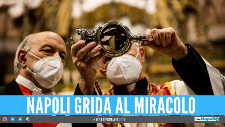 Si ripete il miracolo di San Gennaro a Napoli: il sangue si è sciolto
