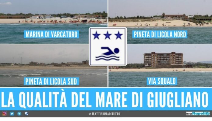spiagge giugliano arpac analisi mare qualità