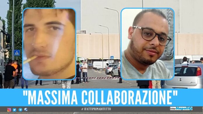 Alessio Spasiano e Adil Belakhdim camionista