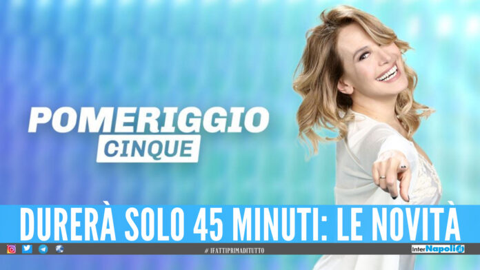 Barbara D'Urso a Pomeriggio 5