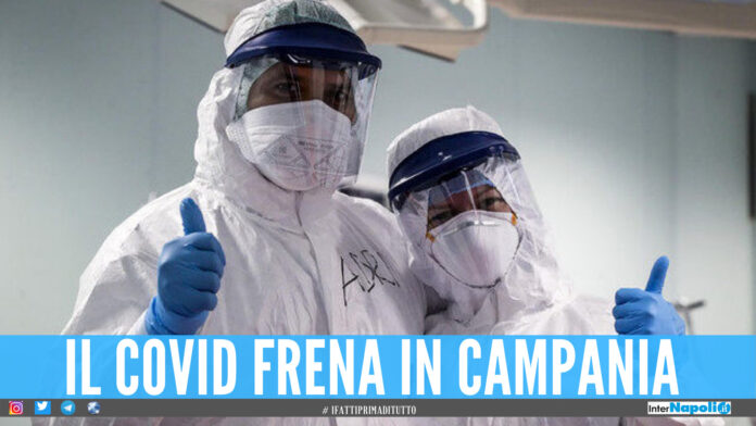 Il covid frena in Campania
