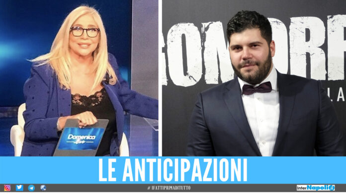 Mara Venier a Domenica In - Salvatore Esposito