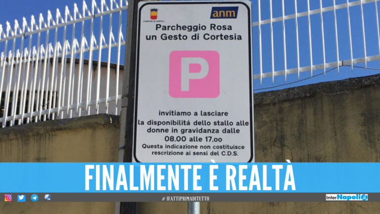 Parcheggio rosa per le avvocatesse incinte a Napoli