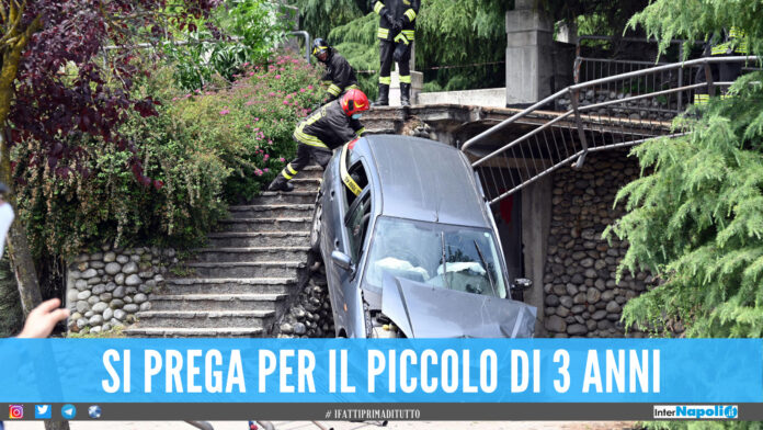 Auto sotto sequestro e senza patente, investe un bimbo di 3 anni: è gravissimo