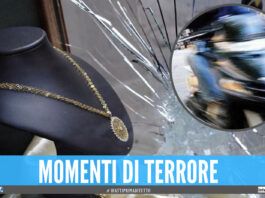 Rapina con spari nella gioielleria in Campania, banditi in fuga con il bottino