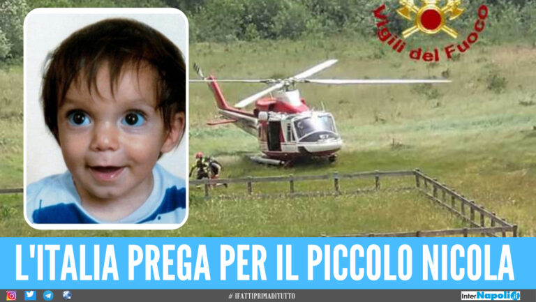Il piccolo Nicola scomparso a 2 anni nei boschi del Mugello, ricerche con elicotteri e 200 soccorritori