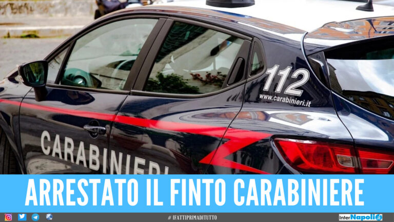 Arrestato 'falso carabiniere' a Giugliano, aveva distintivi e divise contraffatte