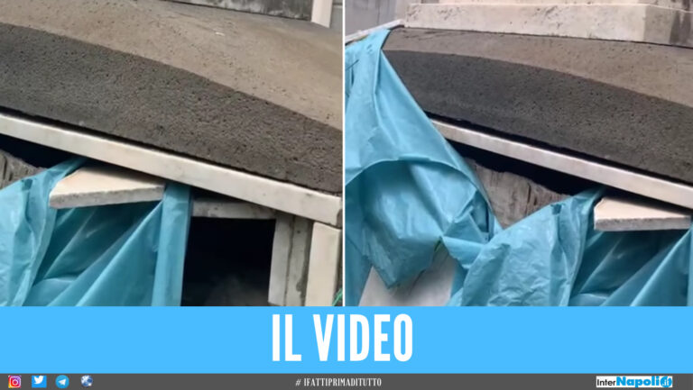 Macabra scoperta nel cimitero di Napoli, spunta cadavere avvolto da una busta di plastica