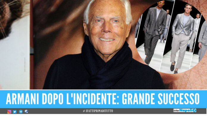 Giorgio Armani: chiarezza sul periodo in ospedale.