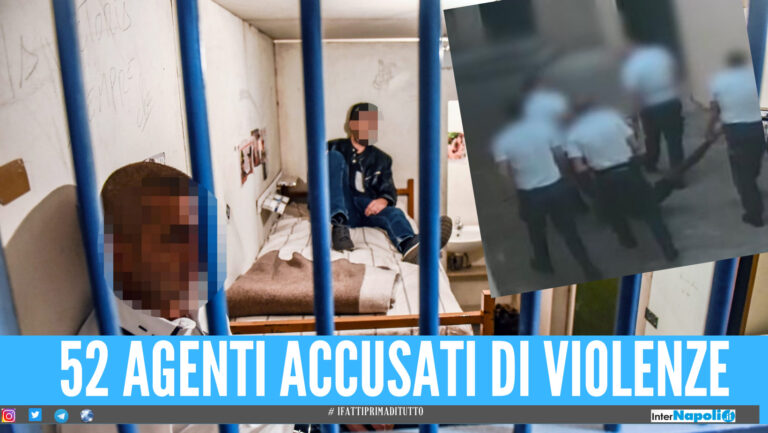 Carcere di S. Maria Capua Vetere, violenze e torture sui detenuti: 52 agenti della polizia penitenziaria indagati