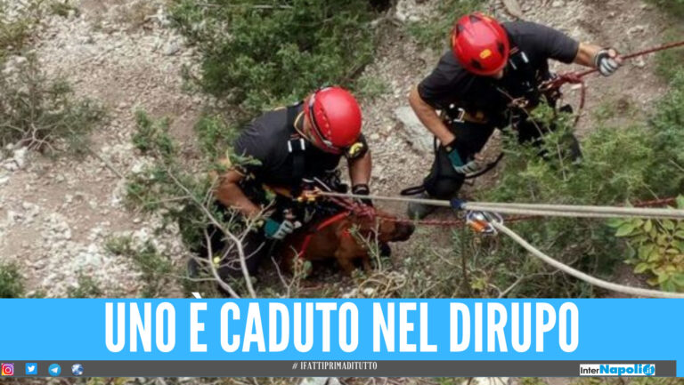 Terrore e paura per una comitiva di Napoli, due bimbi dispersi durante l’escursione e un altro caduto nel dirupo