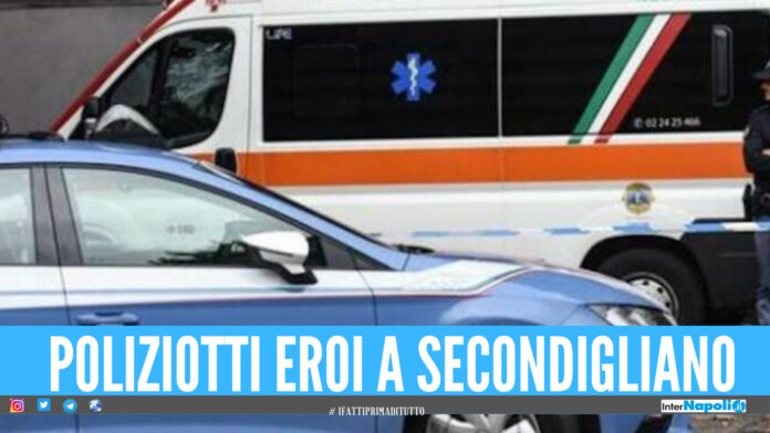 Poliziotti eroi a Secondigliano