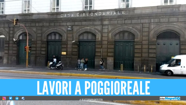 Napoli, il carcere di Poggioreale si rifà il look: lavori per 13 mln di euro