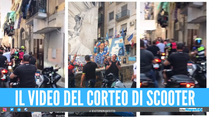I familiari di un boss palermitano a Napoli: corteo con scooter e visita ai familiari di Ugo Russo