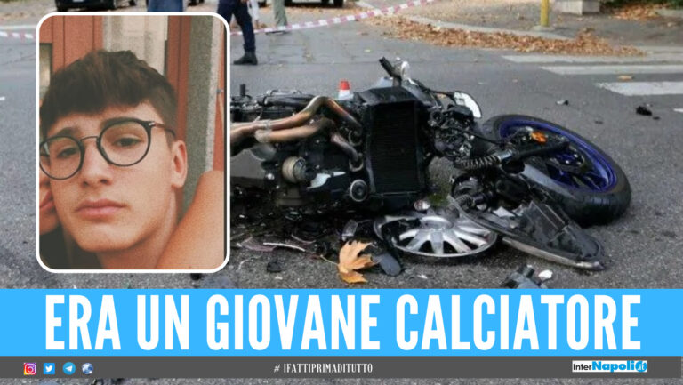 Tragico incidente nel Salernitano, Manuel morto in sella allo scooter a soli 17 anni