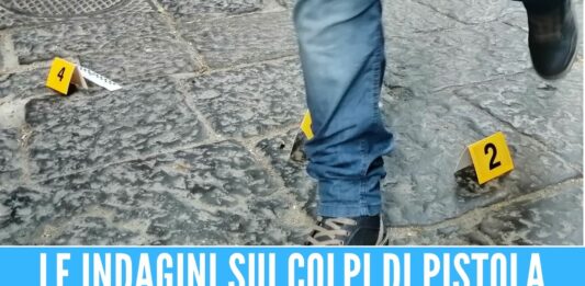 sicari bossoli agguato napoli quartieri spagnoli sparatoria proiettili stesa