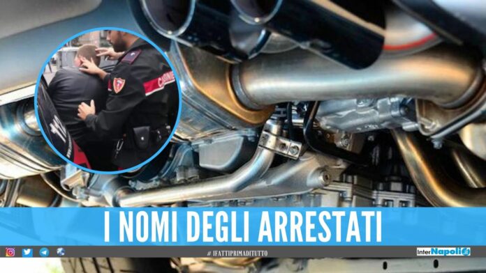 furti marmitte giugliano napoli sant'antimo marano