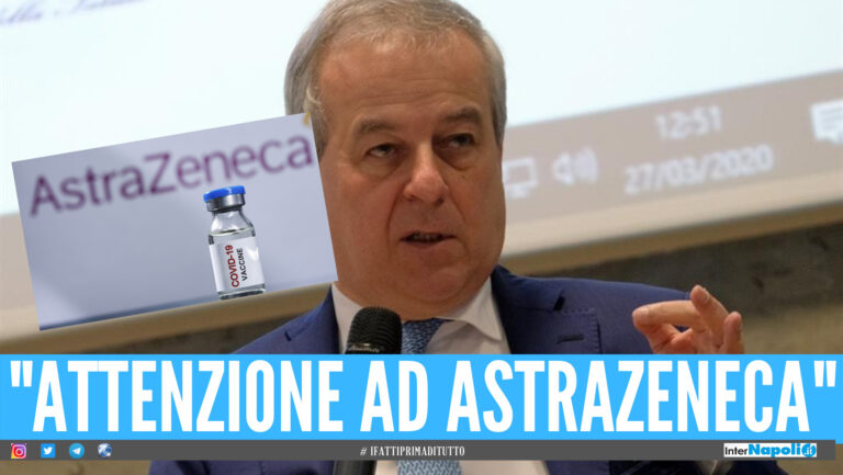 AstraZeneca, Locatelli: "Massima attenzione". L'Asl Napoli 2 Nord sospende il vaccino day