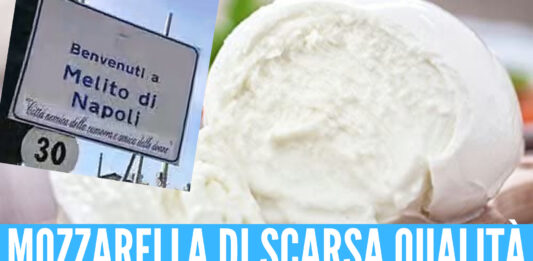 Mozzarella di scarsa qualità a Melito