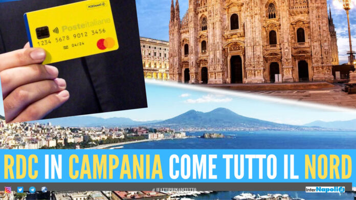 Reddito di cittadinanza Campania