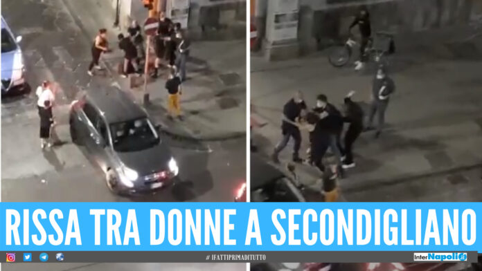 Rissa tra donne a Secondigliano